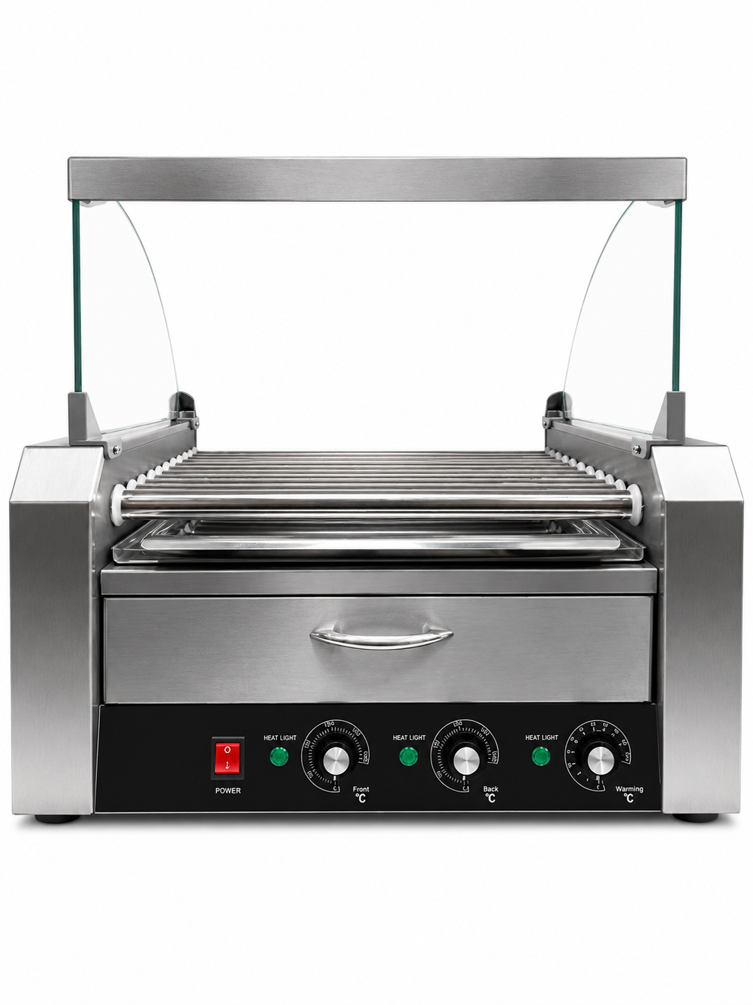 Asador de Salchichas de 11 Rodillos HHD-11C