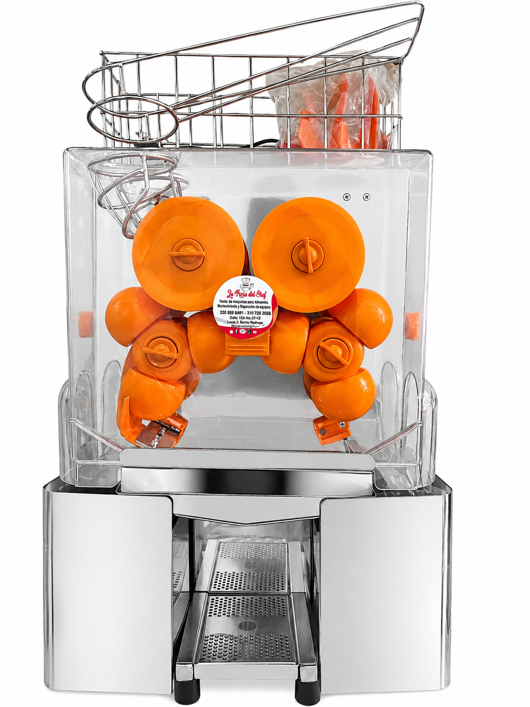 EXPRIMIDOR DE NARANJA INDUSTRIAL